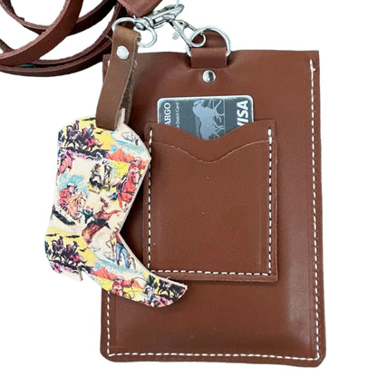 DIY Leather Phone and Go Crossbody Purse Kit, Western Hair-on