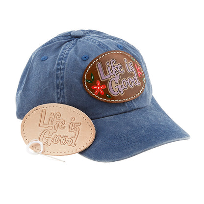 Life is Good DIY Leather Patch Hat Bundle, Markerific