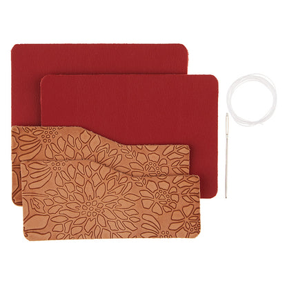Chrysanthemum DIY Leather Card Wallet Bundle, Markerific