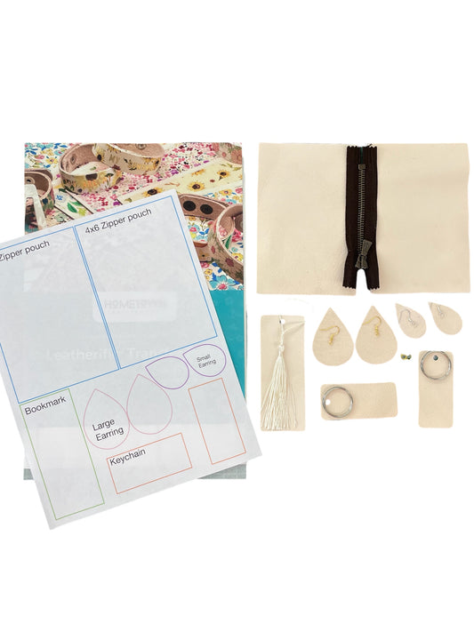 Leatherific Transfer Paper and Veg Tan Leather Bundle 8 1/2 By 11 –  Hometown Leatherworks