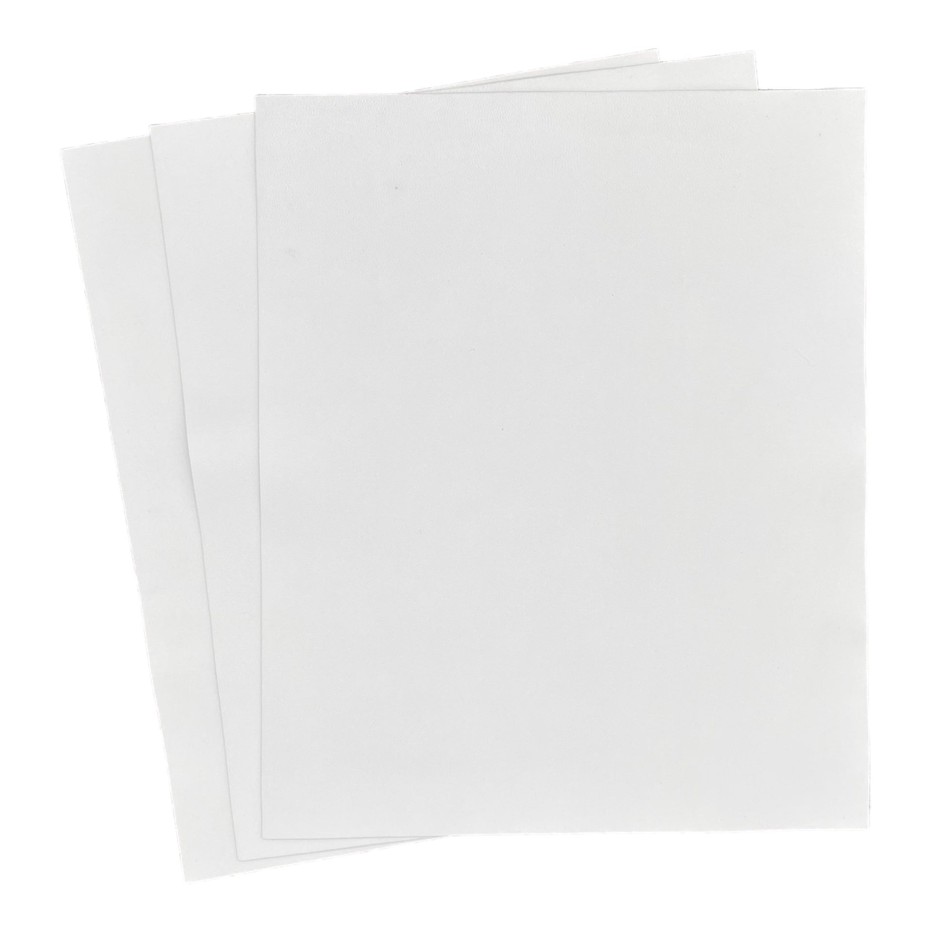 Leatherific Transfer Paper and White Lamb Leather Bundle 8 1/2 By 11
