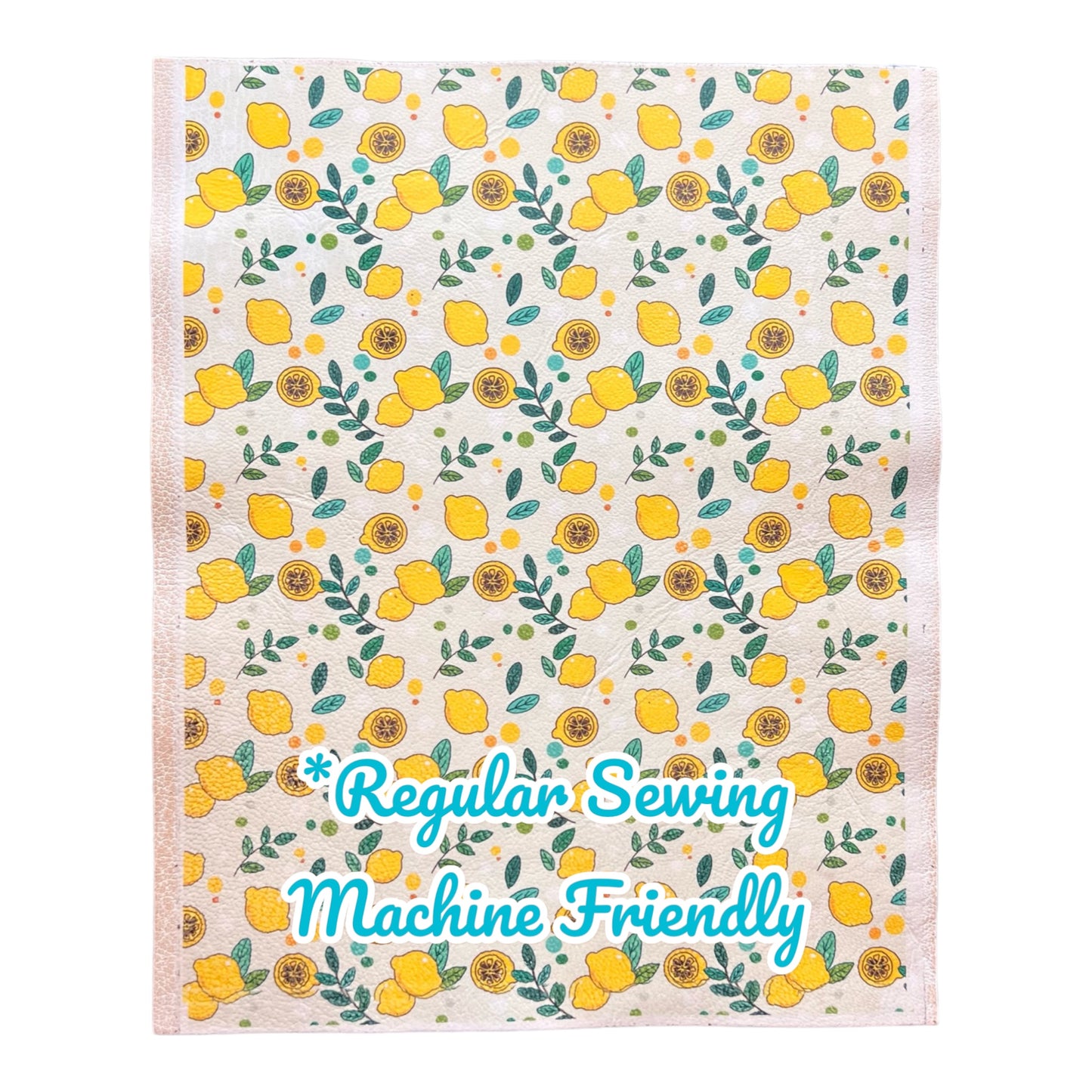 Lamb Lether Crafting Sheet in Luscious Lemon 8 1/2" By 11"