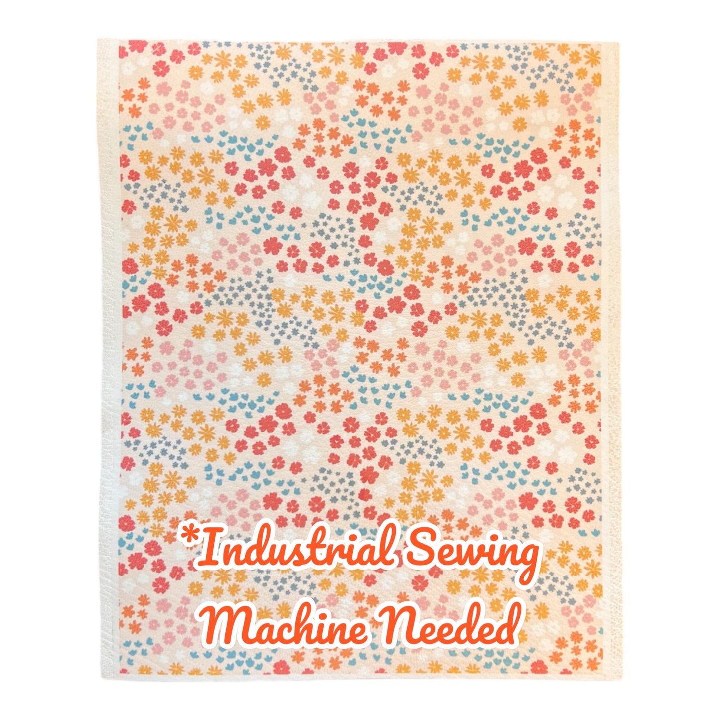 Summer Floral 8 1/2" By 11" Leatherific Crafting Leather Sheet Veg Tan