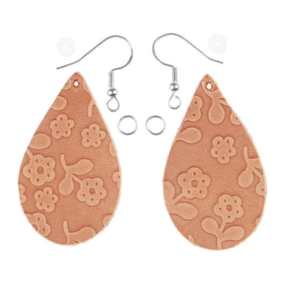 DIY Leather Earring: We Start it, You Finish it! Teardrop, Markerific Kit