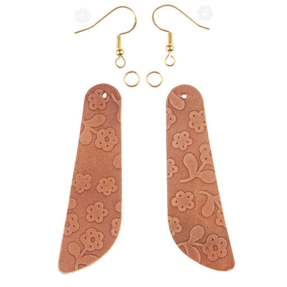 DIY Leather Earring: We Start it, You Finish it! Tower Bar, Markerific Kit