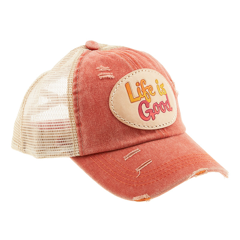 Life is Good DIY Womens Hat, Markerific – Hometown Leatherworks