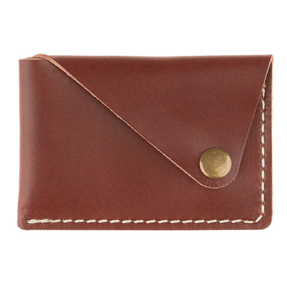Finished Snap Wallet (Brown Tones)