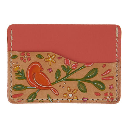 Peony DIY Leather Card Wallet, Markerific kit