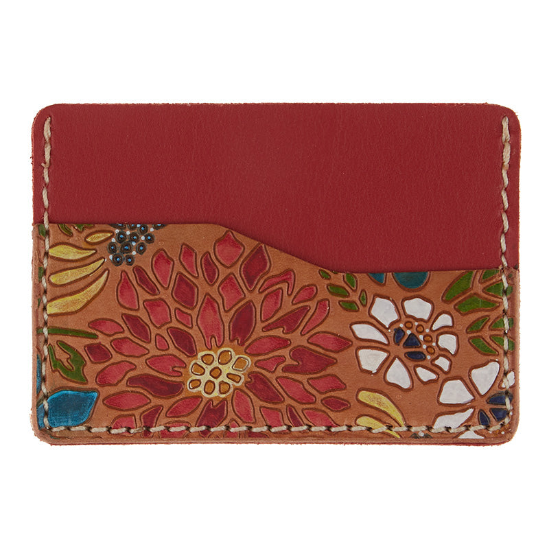 Sunflower DIY Leather Card Wallet, Markerific Kit