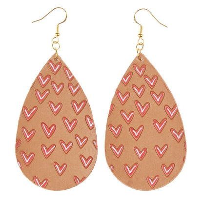 DIY Leather Earring: We Start It, You Finish It! Teardrop Markerific Kit