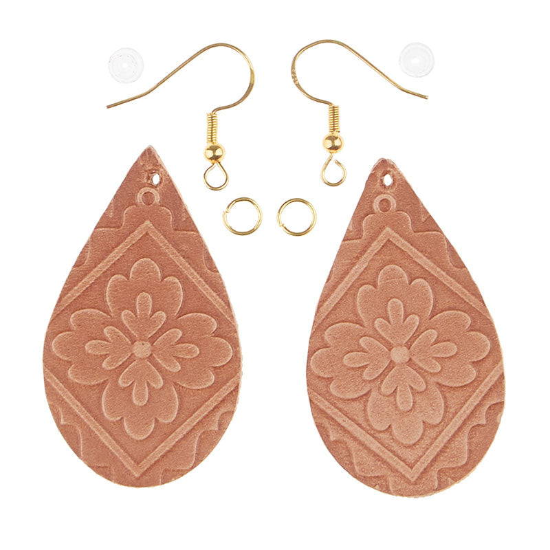 DIY Leather Earring: We Start It, You Finish It! Markerific Kit