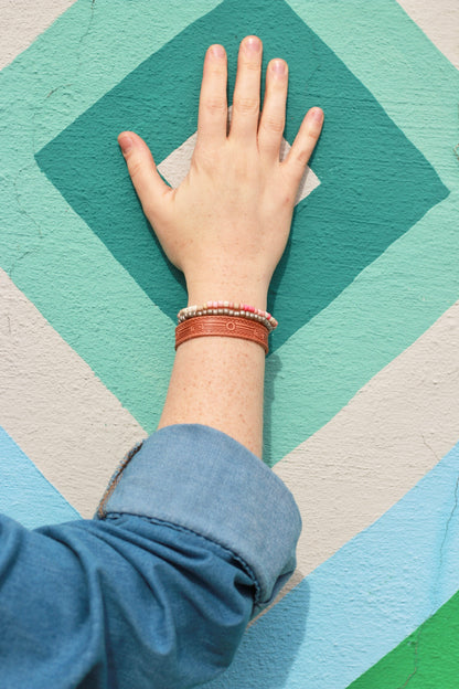 DIY Leather Wristband: We Start it, You Finish it! Markerific Kit