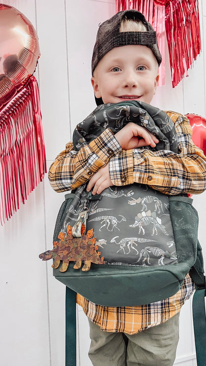 Dinosaur DIY Backpack Tag Kit, Part Favors