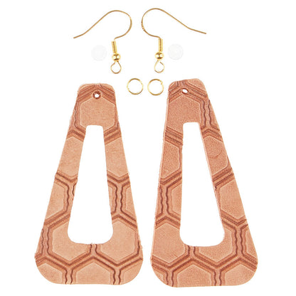 DIY Leather Earring: We Start it, You Finish it! Open Tower Bar, Markerific Kit