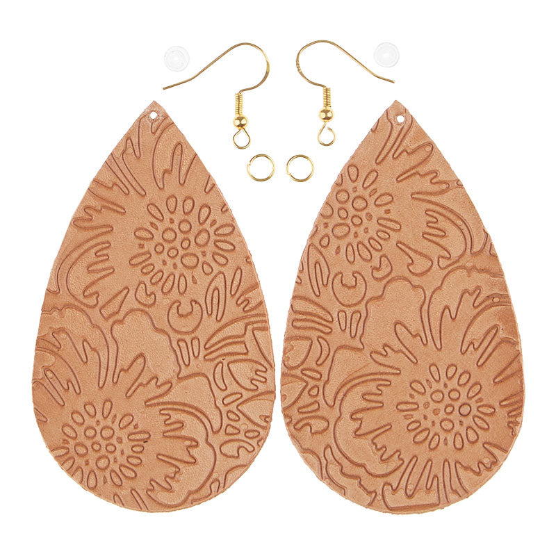 DIY Leather Earring: We Start It, You Finish It! Markerific Kit