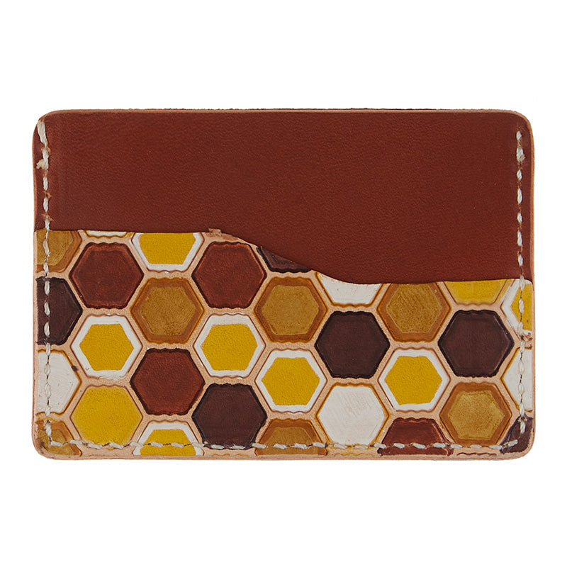 Sunflower DIY Leather Card Wallet, Markerific Kit